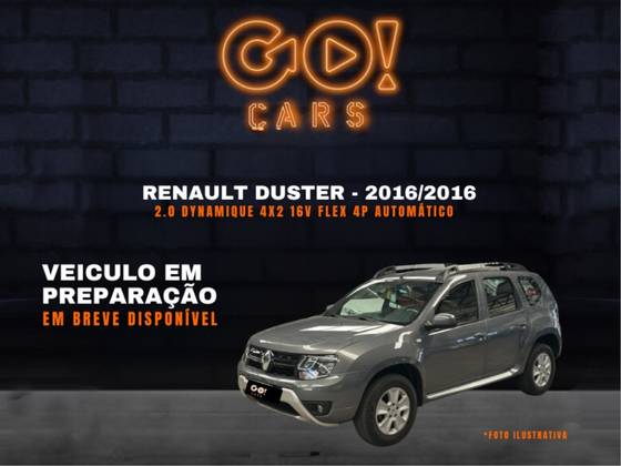 RENAULT DUSTER 2.0 DYNAMIQUE 4X2 16V FLEX 4P AUTOMÁTICO